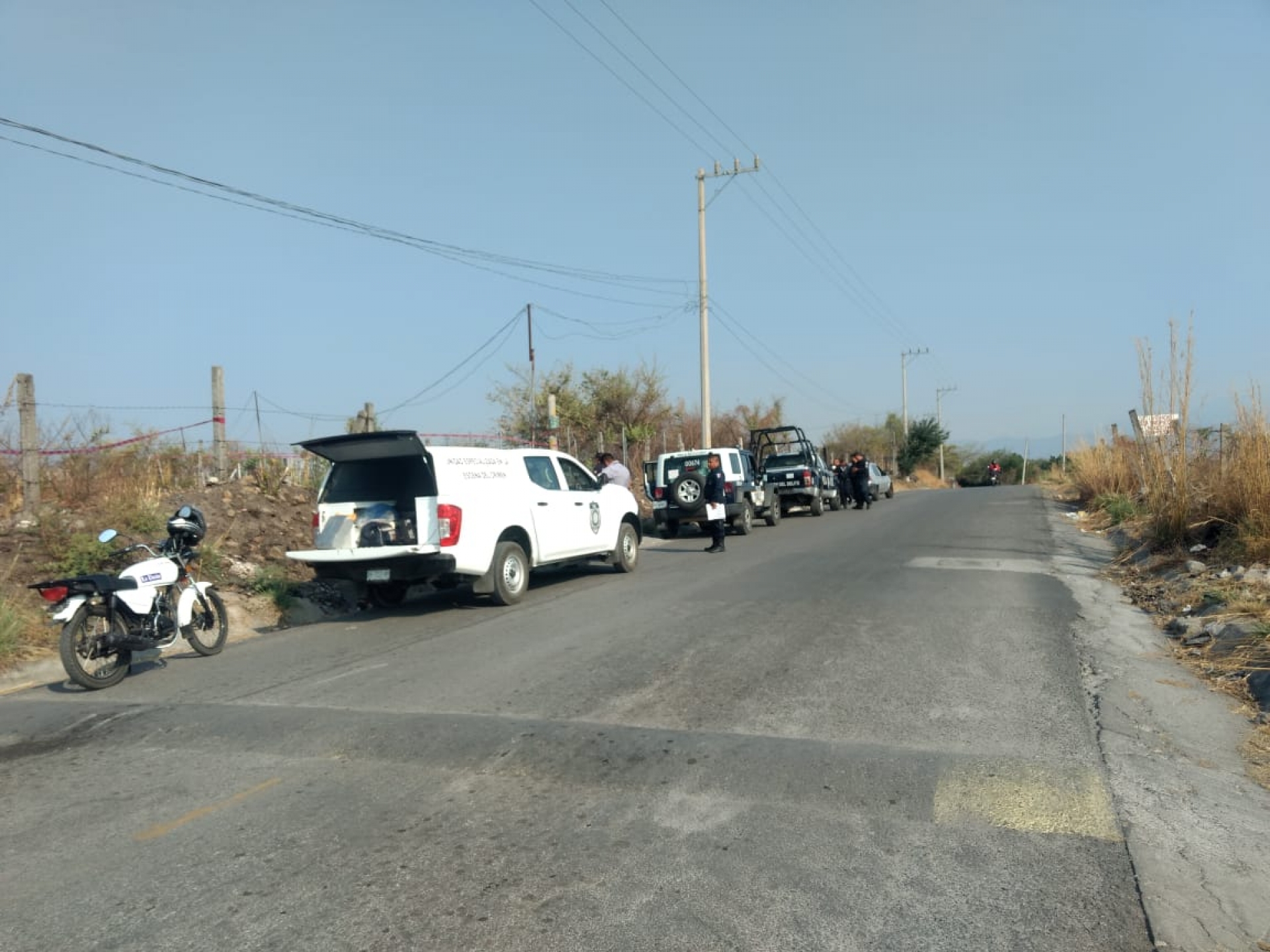 Hallan el cadáver de un joven en la colonia Santa Úrsula, en Temixco