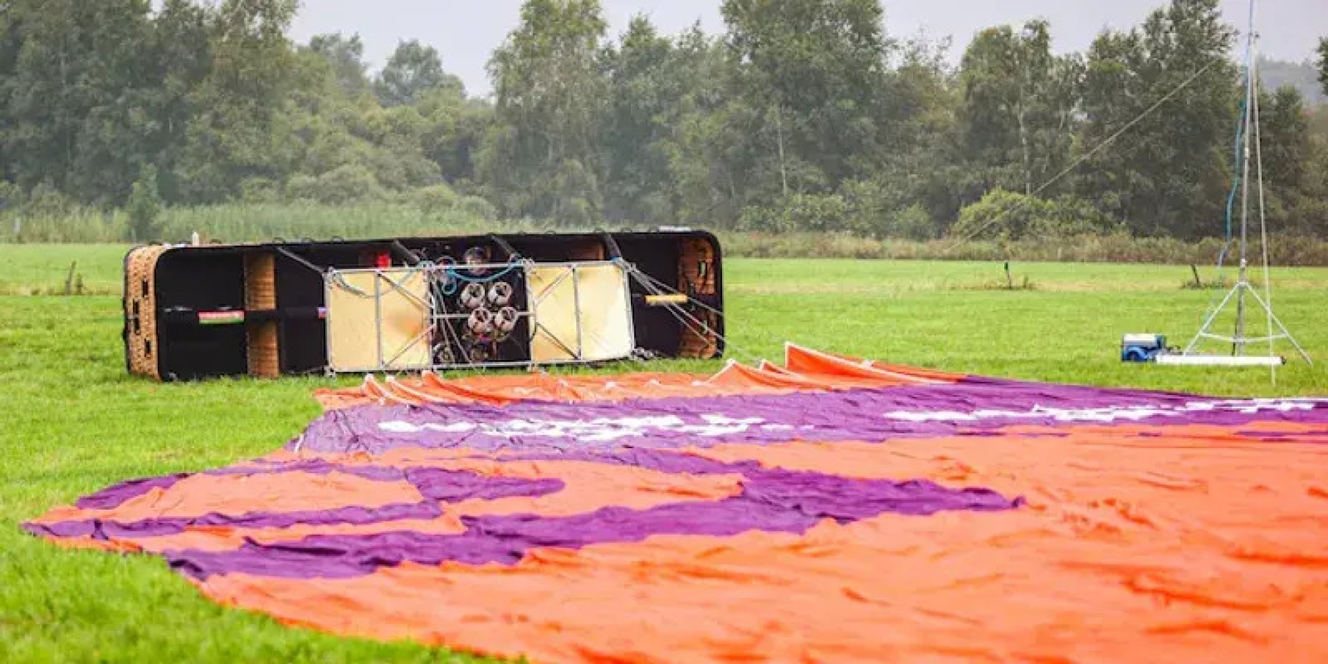 Accidente de un globo aerostático en Países Bajos deja un muerto y varios heridos