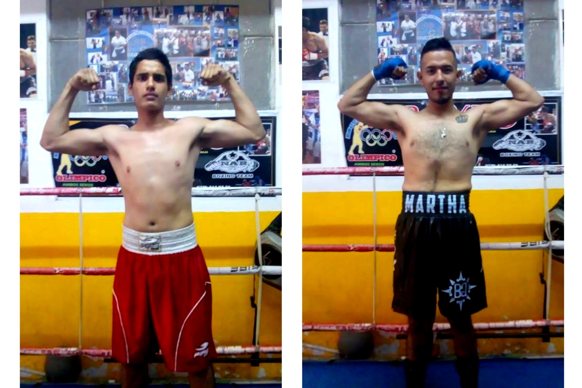 Vladimir Sandoval y Alan Colín, listos para el torneo profesional de boxeo “Caudillo del Sur-La Unión de Morelos”