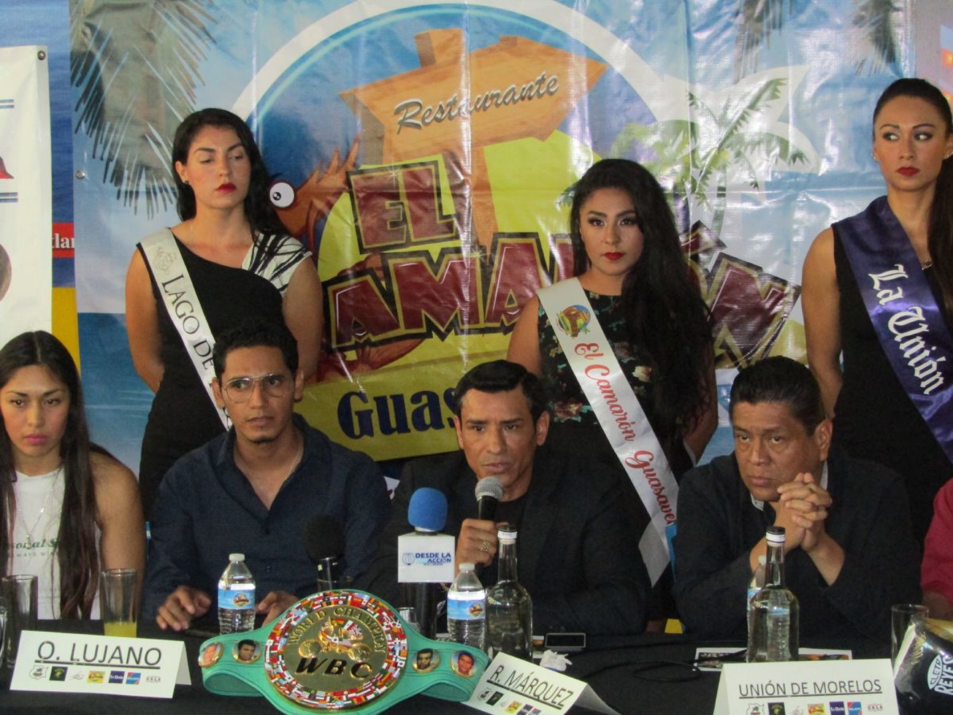 Presentan función de boxeo “Tormenta en Cuernavaca”