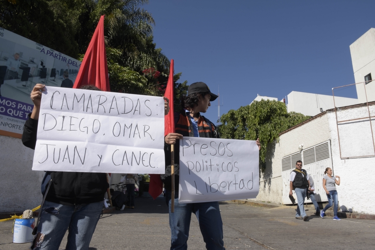 Con protesta exigieron liberación de jóvenes detenidos en Soriana