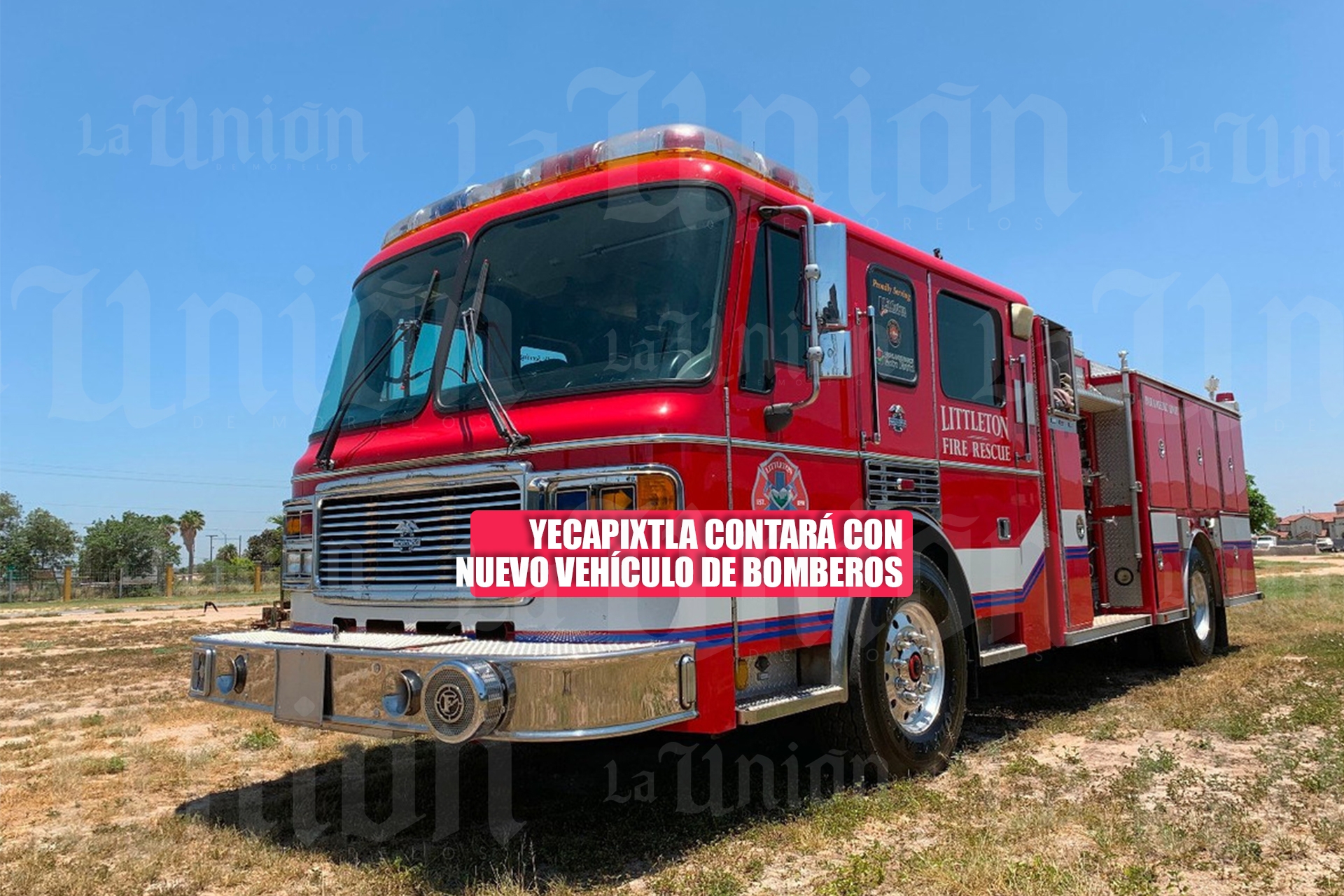 Bomberos de Yecapixtla contará con nuevo vehículo