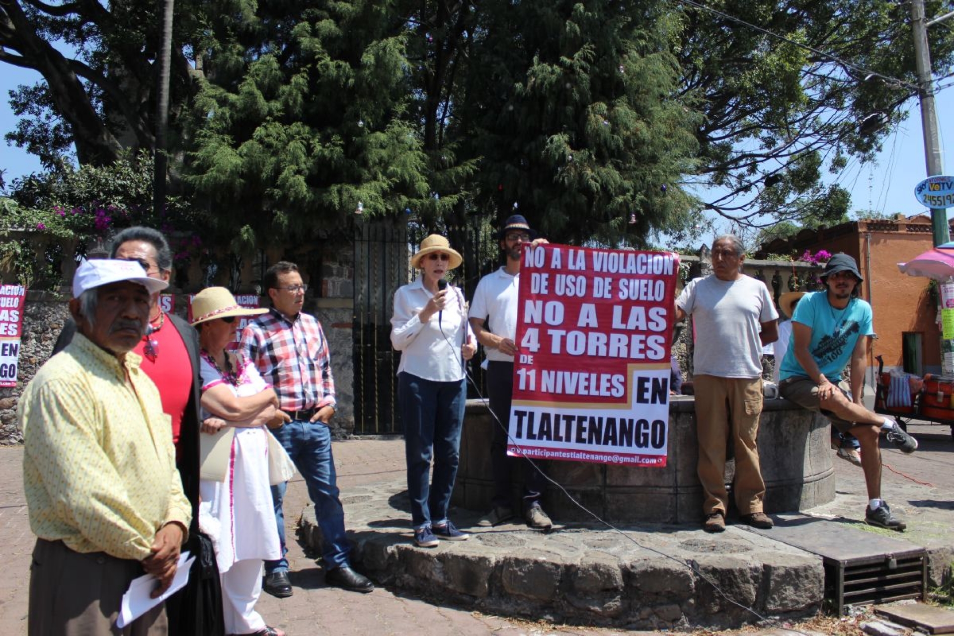 Confían en frenar construcción de torres departamentales en Tlaltenango
