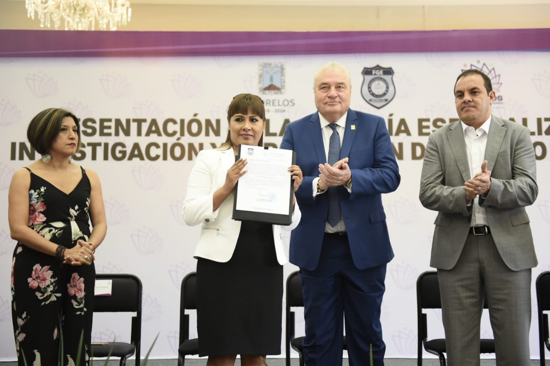 Presentan Fiscalía Especializada para la Investigación del Delito de Feminicidio