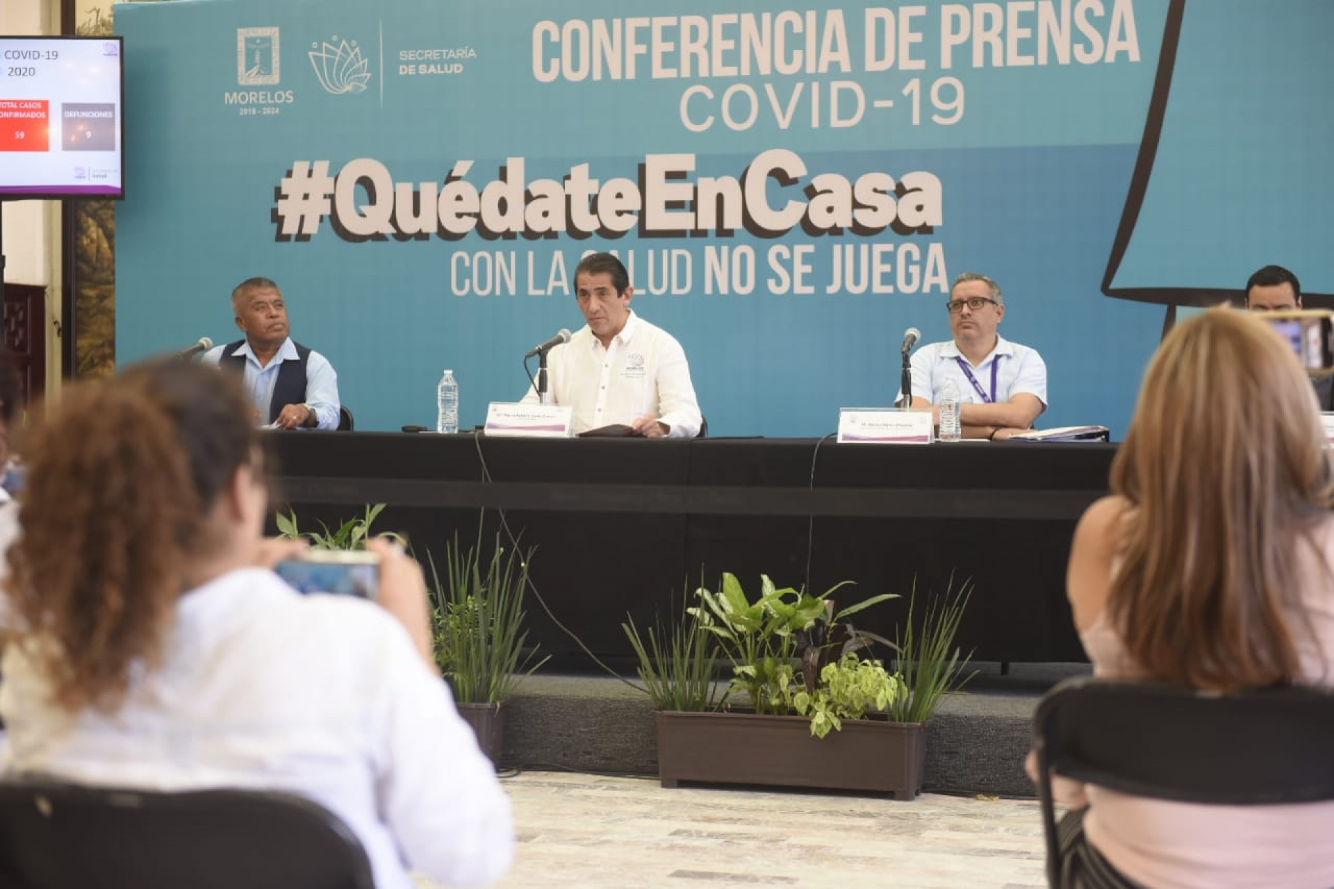 En Morelos, autoridades reportan 59 casos confirmados de Covid-19 y nueve decesos