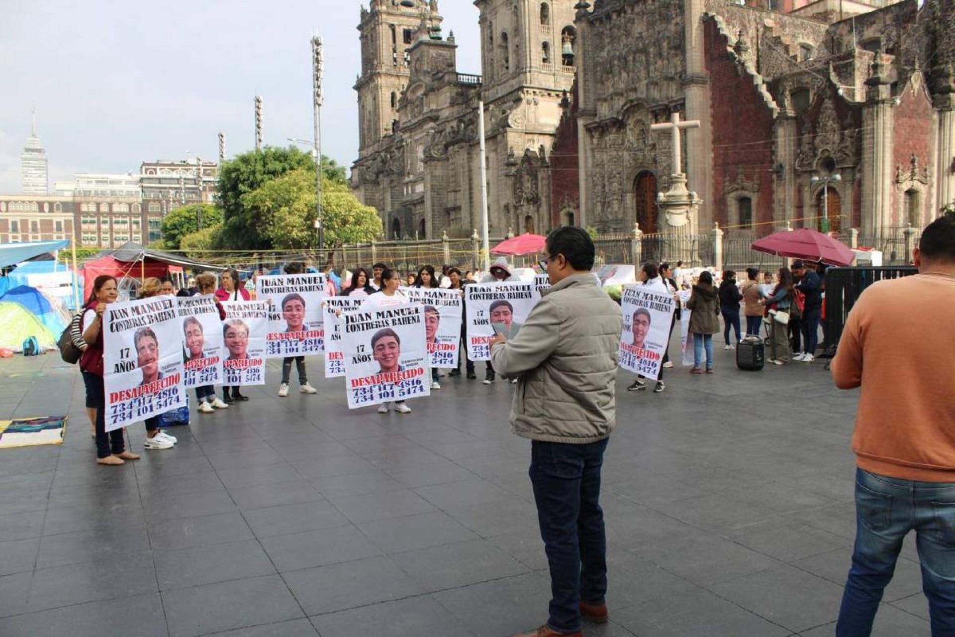 Solicitan apoyo al gobierno federal para buscar a joven desaparecido