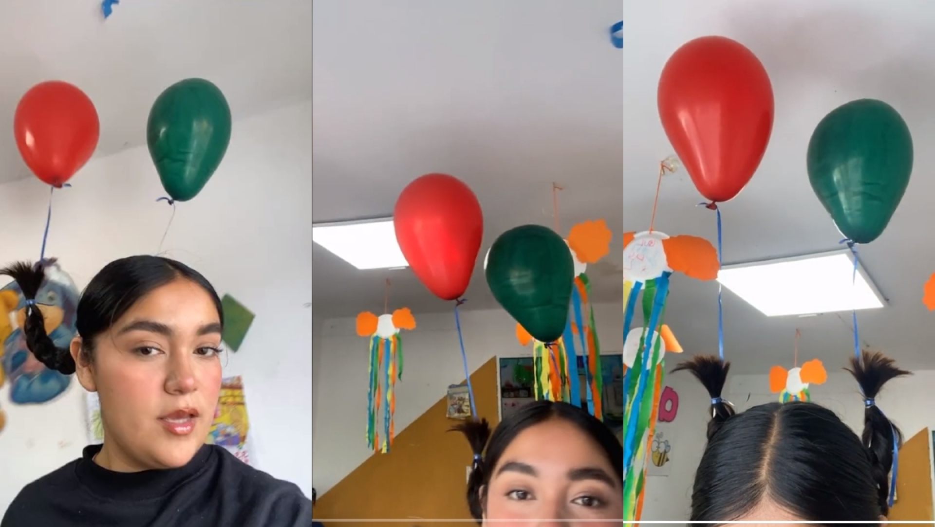 Maestra conquista Tiktok con 'peinado loco' para el día del niño