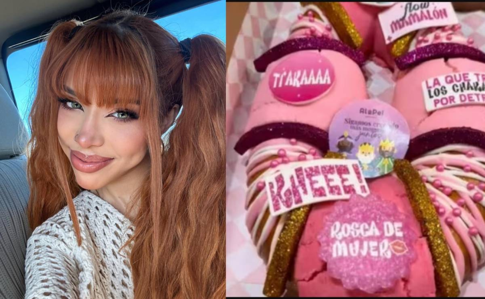 'Rosca de mujer': Crean rosca de reyes al estilo 'Yeri Mua' y conquista tiktok