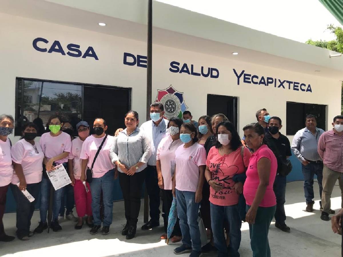 Rescatan Casa de Salud en La Yecapixteca