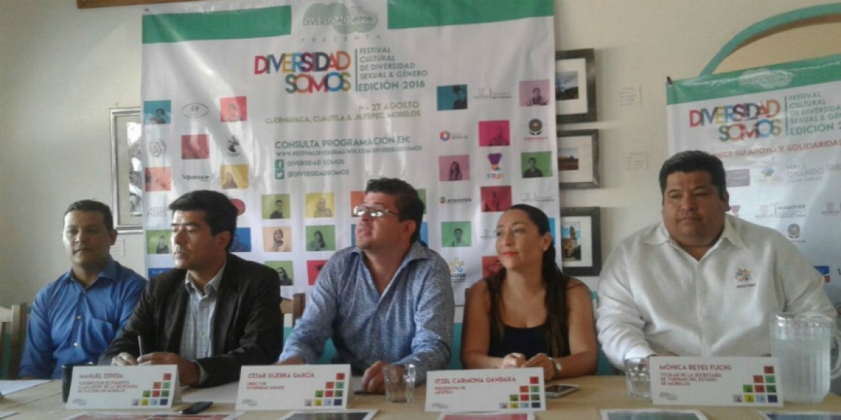 Anuncian "Festival Cultural de Diversidad Sexual y Género"