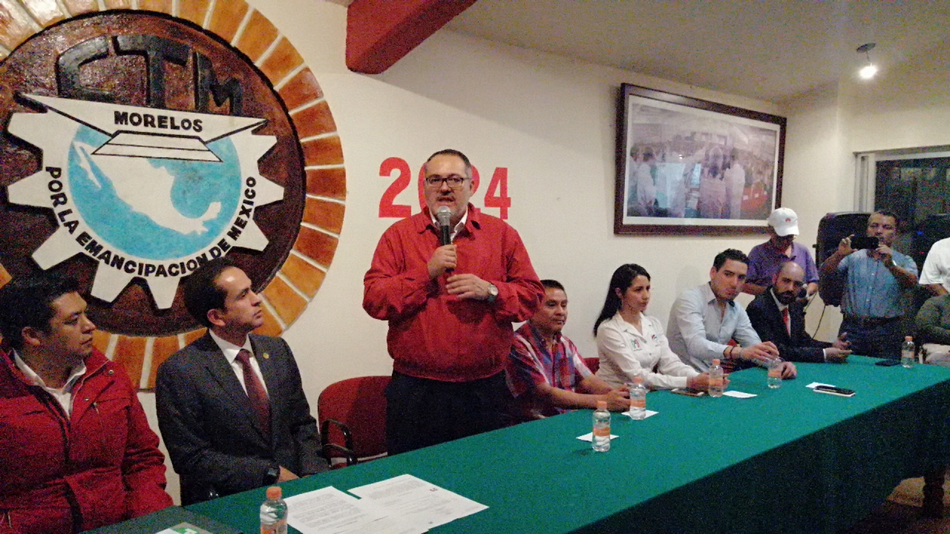 Josué Cirino Valdés Huezo, delegado en funciones de presidente del PRI Morelos