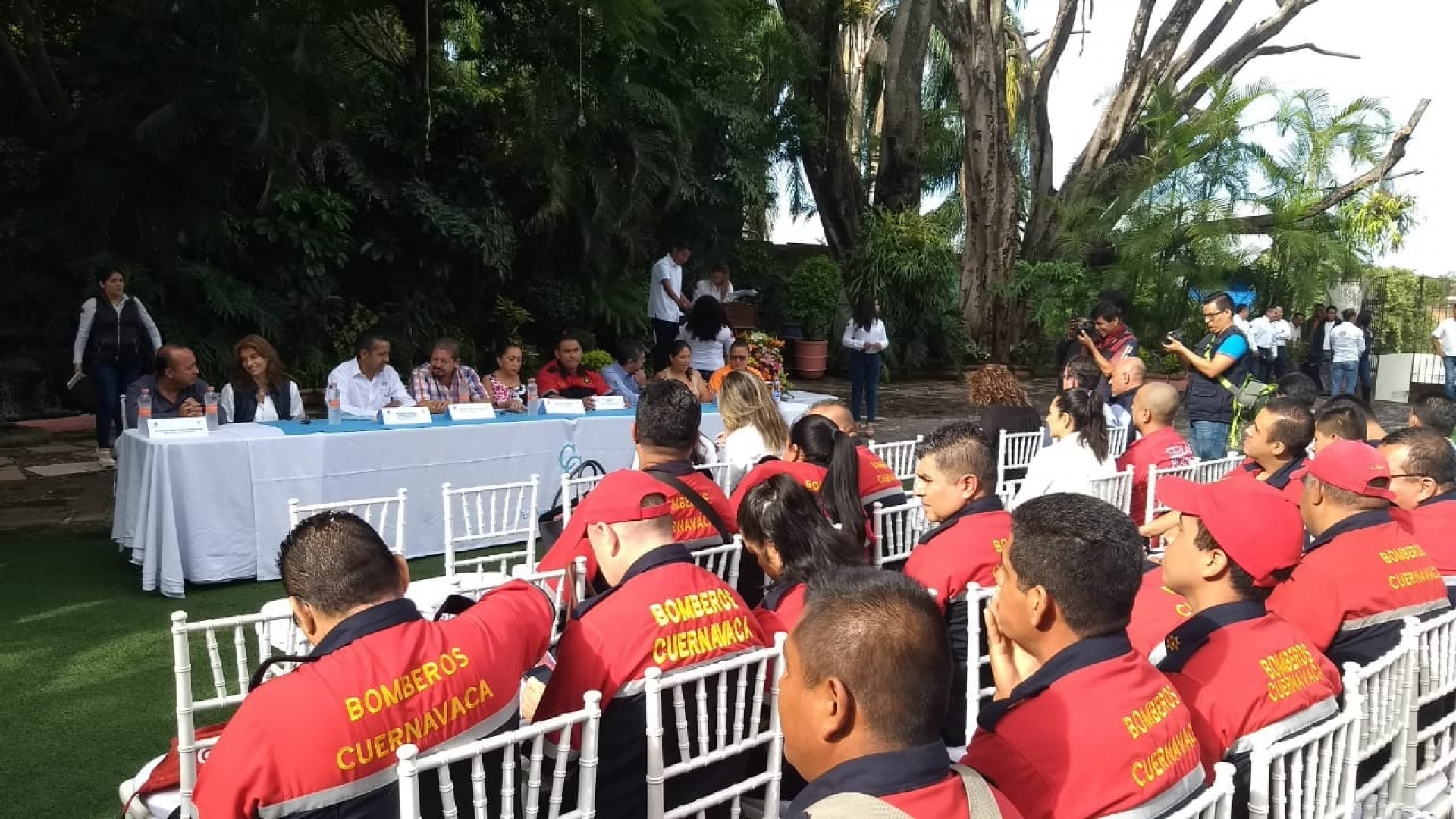 Conmemoran el Día del Bombero