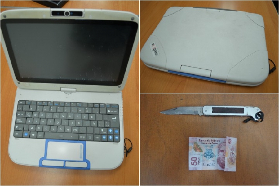 Detienen a un adolescente tras robar una computadora
