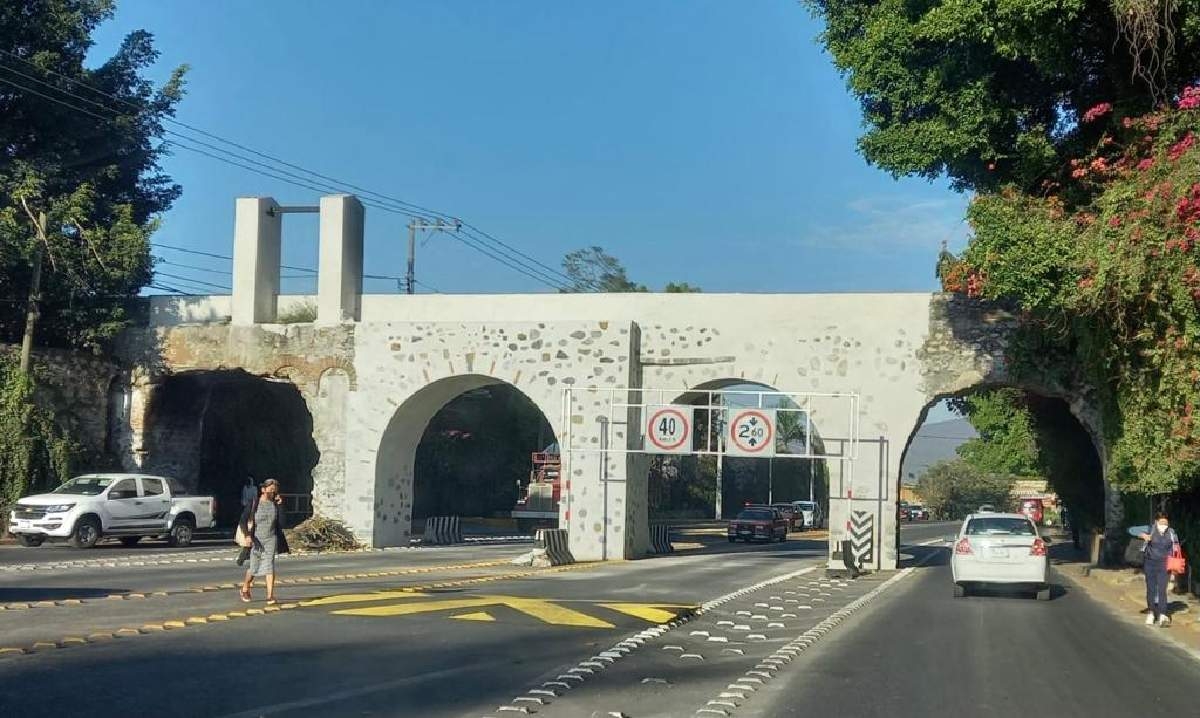 Autoriza el INAH reabrir vialidad en el acueducto de San Carlos