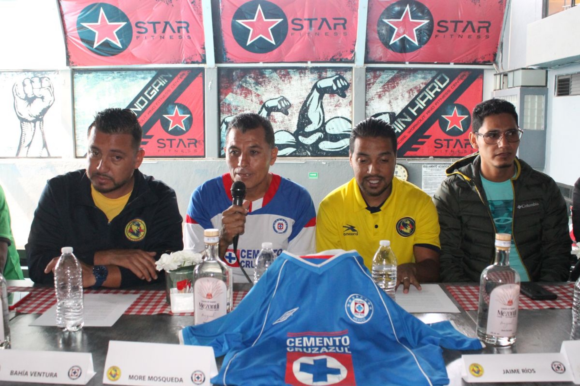 Presentan Juego de Leyendas América vs. Cruz Azul
