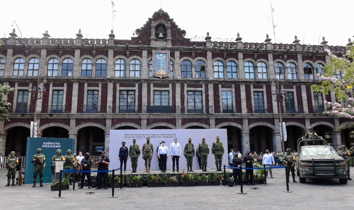 Arranque oficial del 'Operativo Morelos I', en Cuernavaca