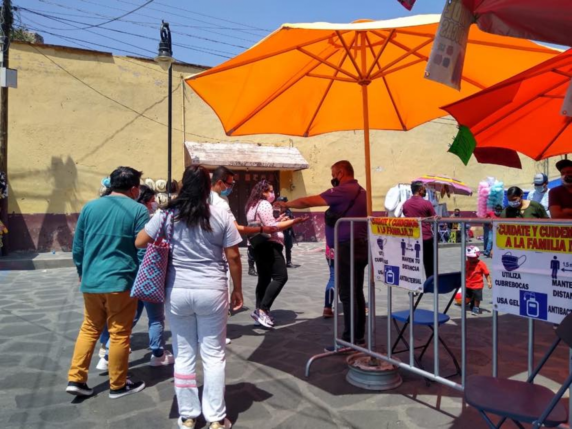 Realizan operativo estatal de combate al covid-19 en Yecapixtla