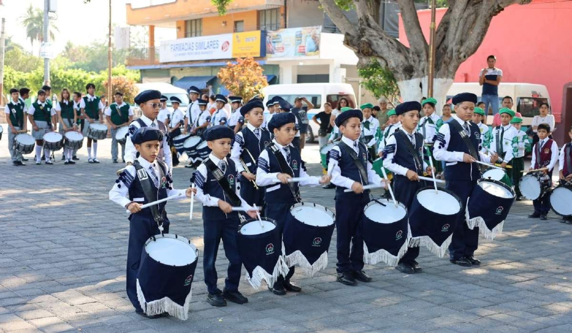 Realizan concurso intermunicipal de bandas de guerra en Tlaltizapán