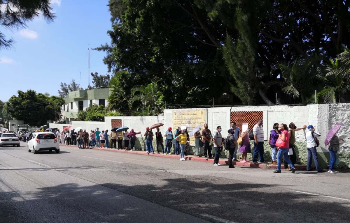 Baja afluencia para vacunación anticovid en algunas sedes de Cuernavaca