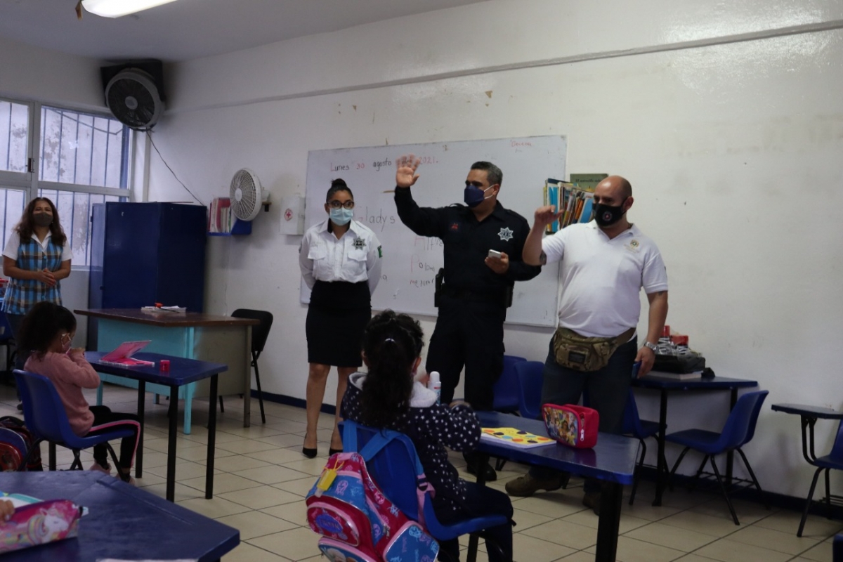 Implementa SSP Cuernavaca operativo 'Regreso a clases seguro'