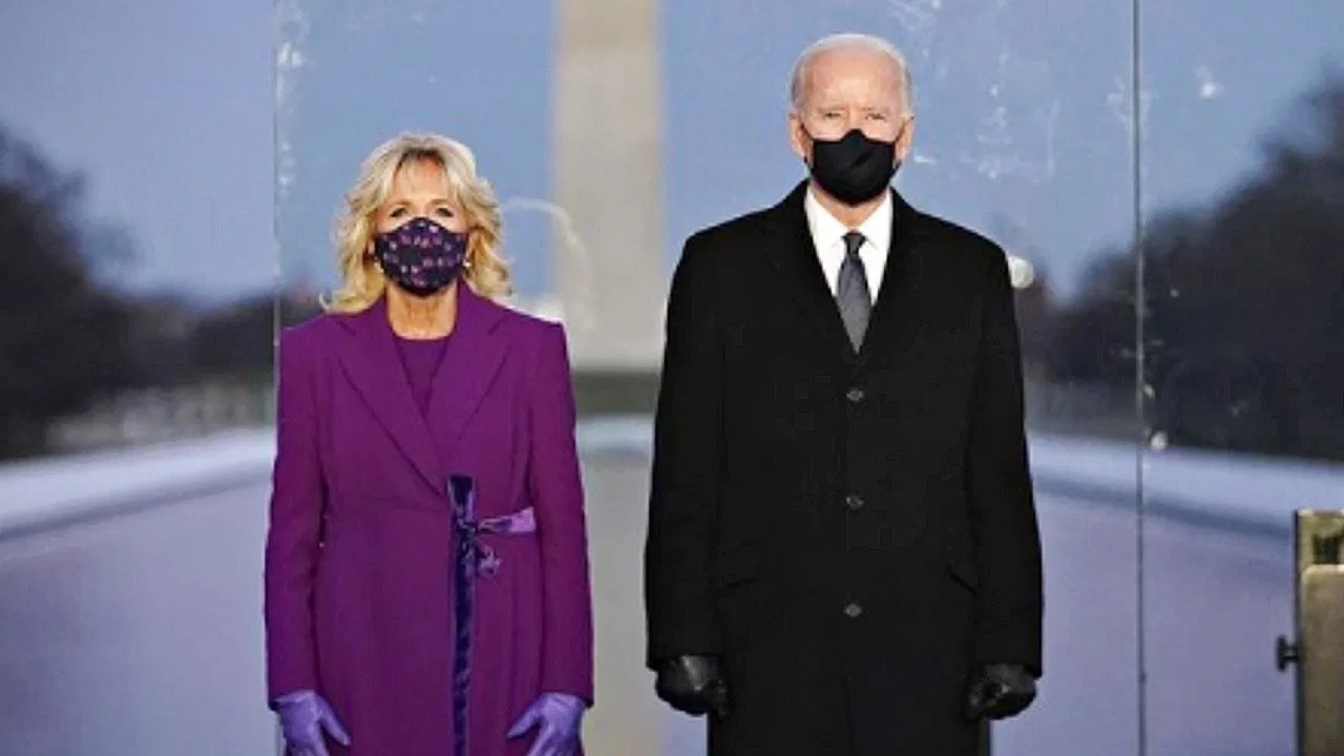 La primera dama Jill Biden, lució diseño mexicano durante la inauguración