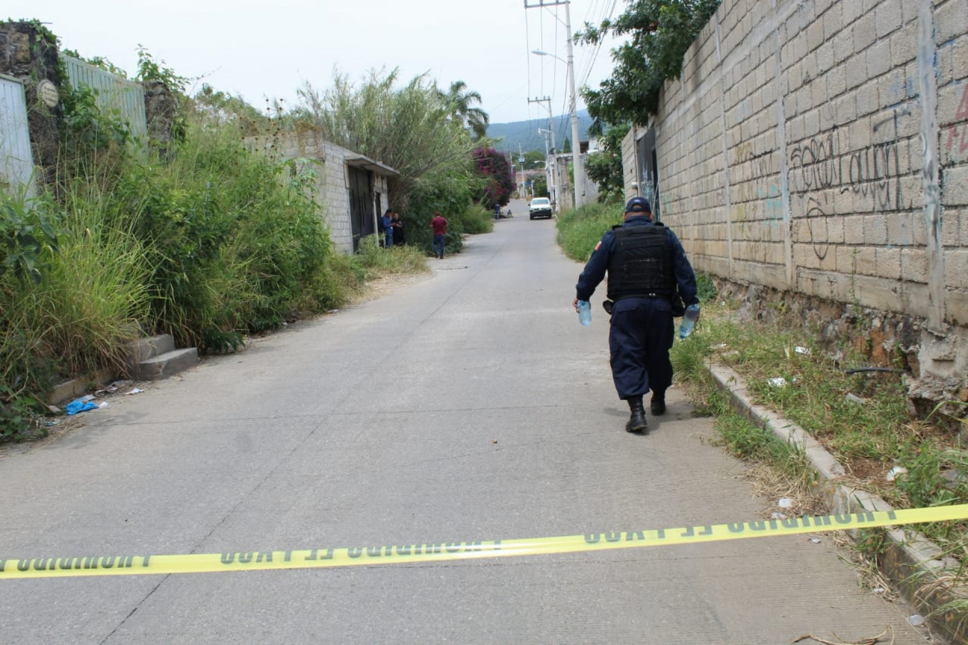 Hallan cadáver en un terreno baldío en la colonia Texcaltepec, en Ocotepec
