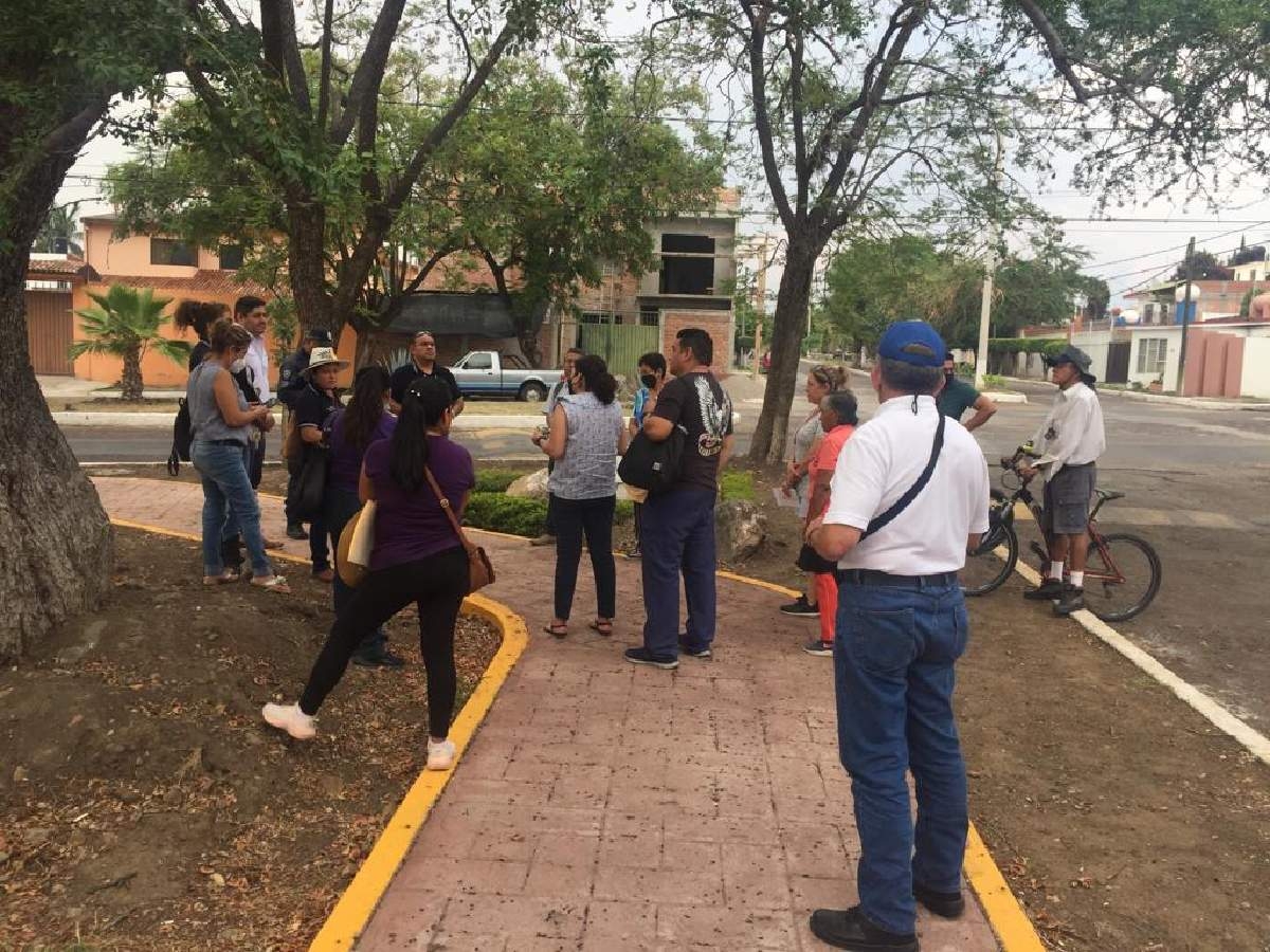 Se realiza marcha exploratoria en colonias del norte de Cuautla