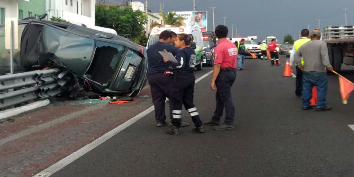 Fallece automovilista en accidente registrado en la autopista México-Acapulco