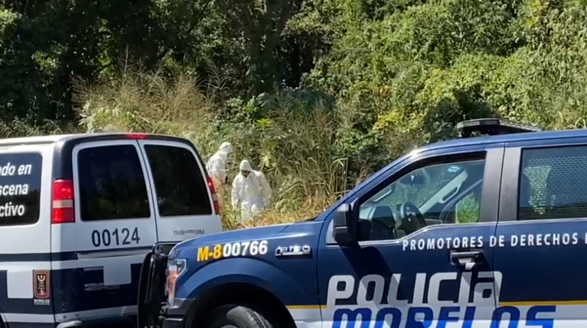 Hallan un cadáver calcinado en carretera federal Cuernavaca-Yautepec