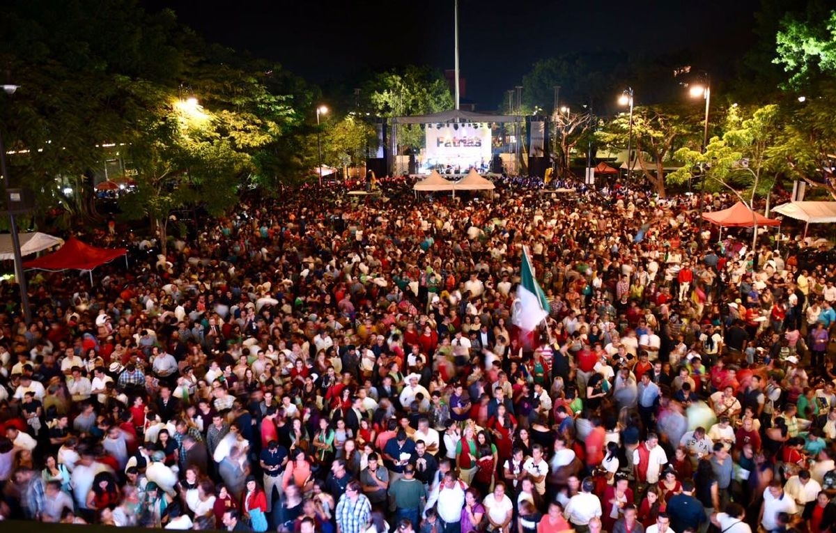 Celebran fiestas patrias en gran ambiente