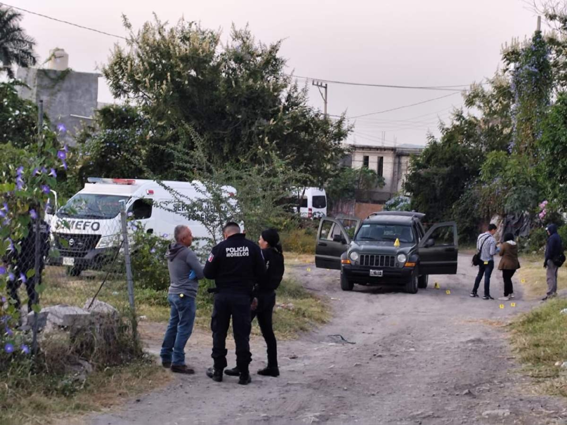 Acribillan a dos individuos en Cuautla