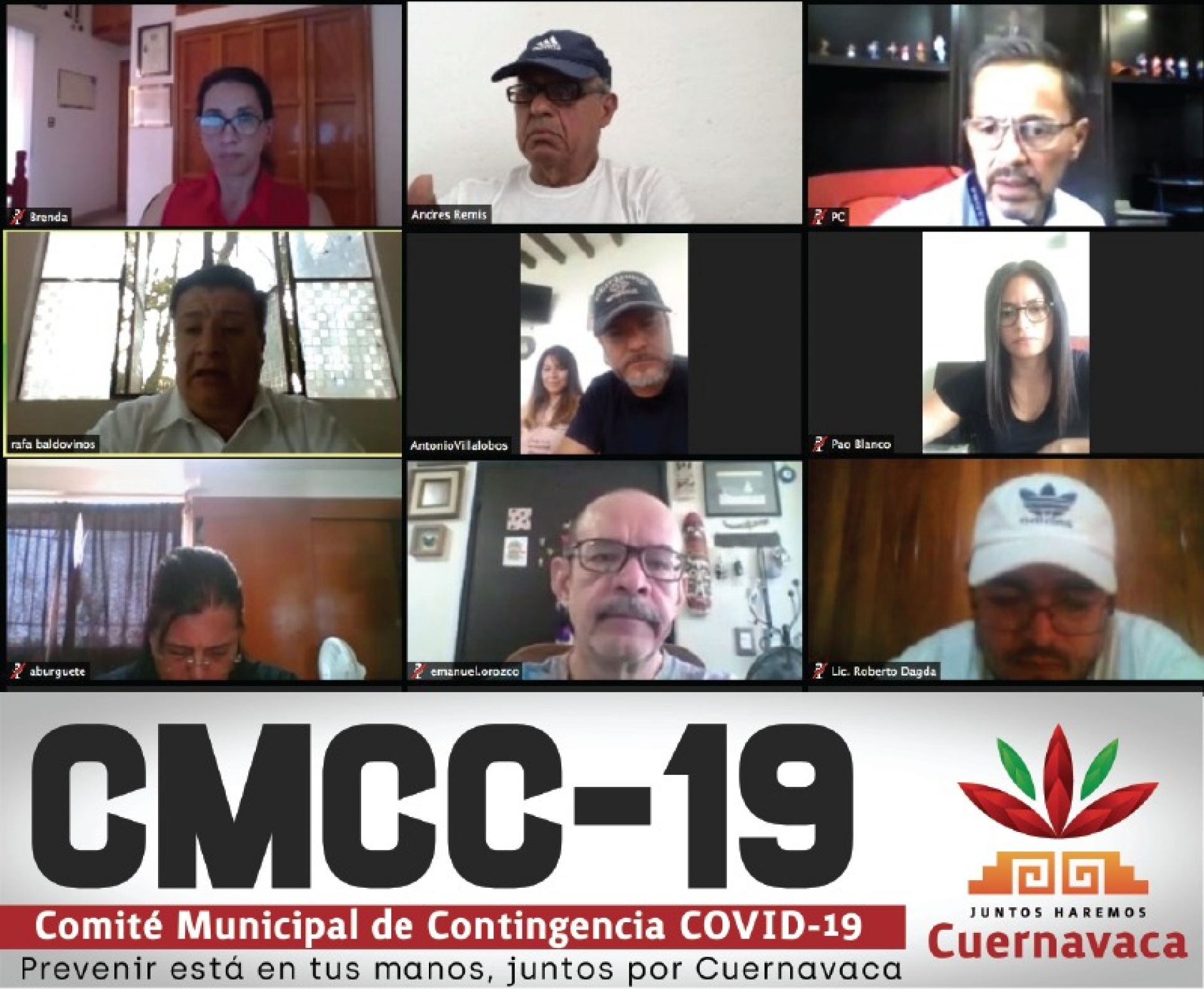 Obligatorio, el uso de cubrebocas en Cuernavaca, tras recomendación del CMCC-19