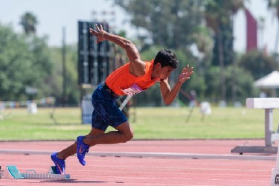 Luis Avilés gana bronce en el Campeonato Nacional de Atletismo