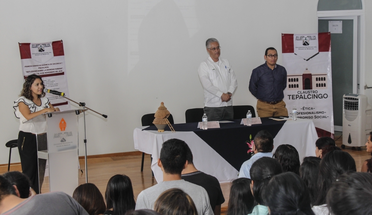 Realizan en sede Tepalcingo de la UAEM, las Jornadas  Académicas de Docencia y Psicología