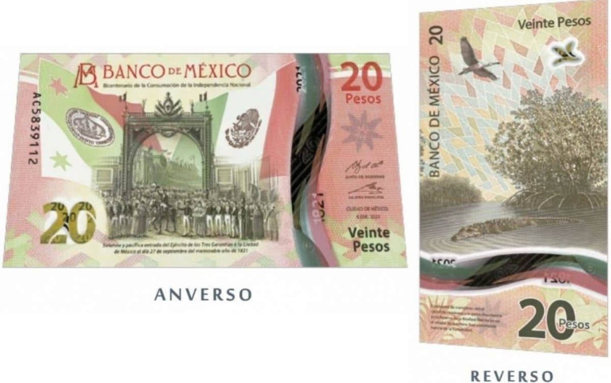 ¡Adiós, Benito! Este es el nuevo billete de 20 pesos