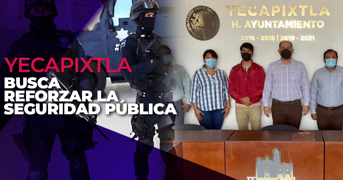 Realizan cambios en el Consejo Municipal de Seguridad de Yecapixtla