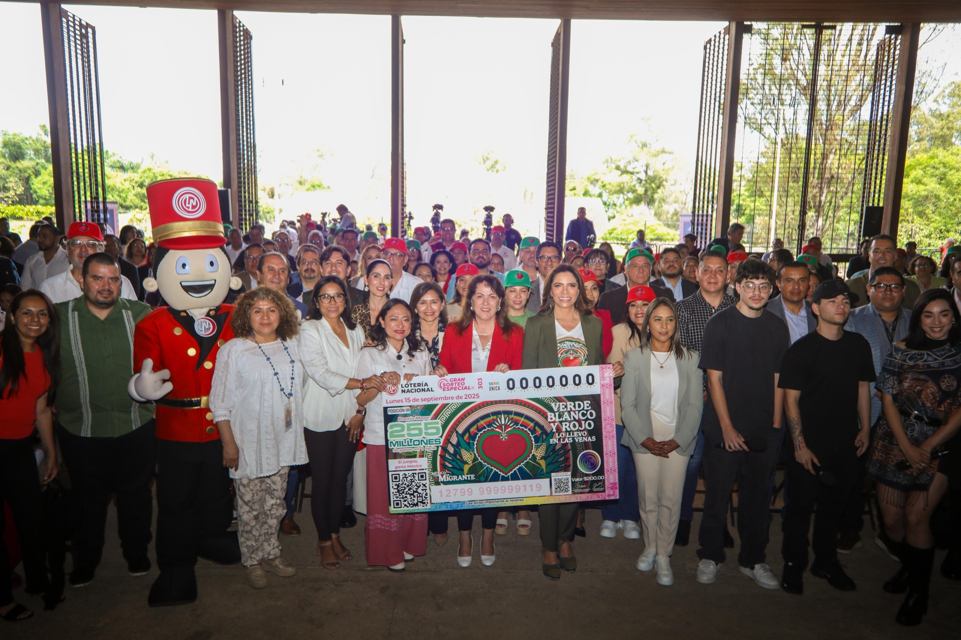 Presentan en Morelos Gran Sorteo Especial 'México con M de Migrante'
