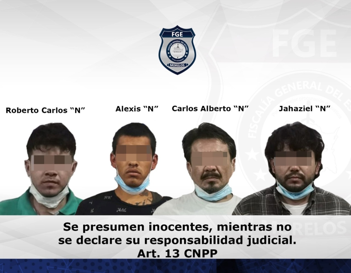 Detenidos cuatro presuntos integrantes de la banda de 'El Lentes', en Jojutla