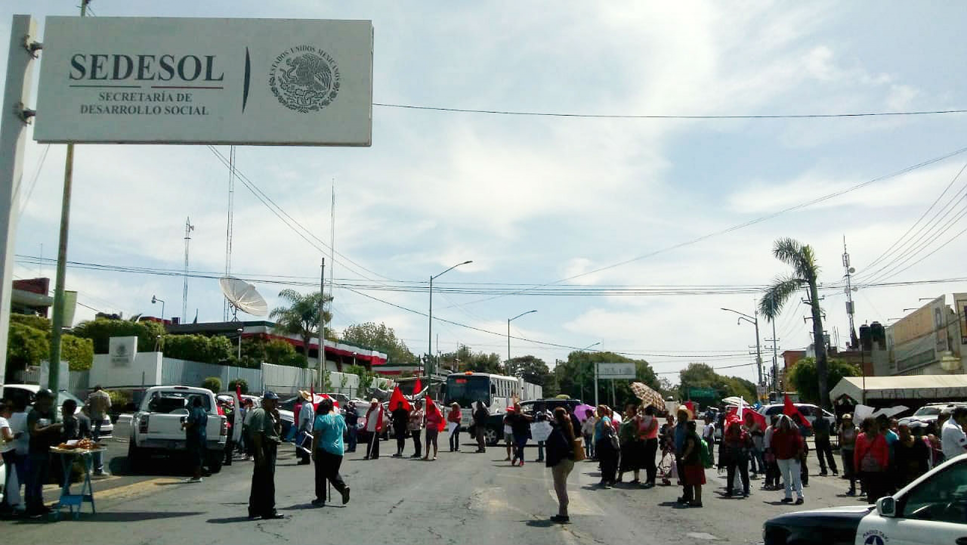 Antorchistas reclaman recursos para programas sociales