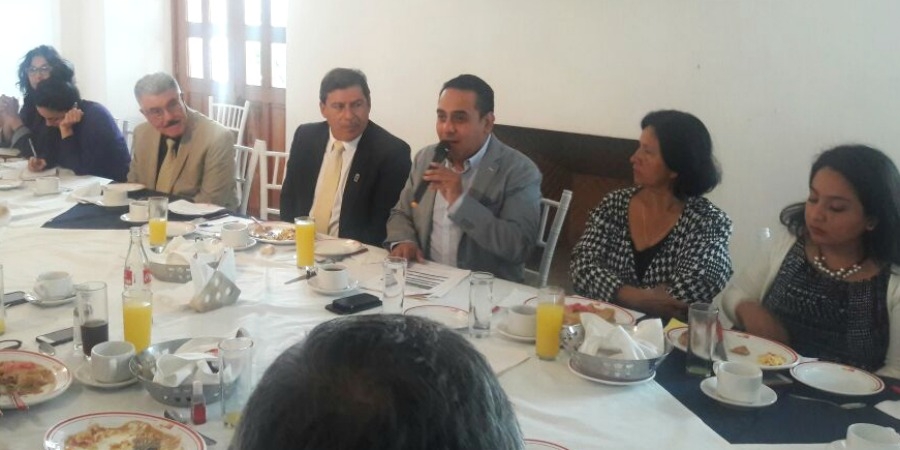Se reúne Consejo Estatal de Abogados con el presidente del TEE