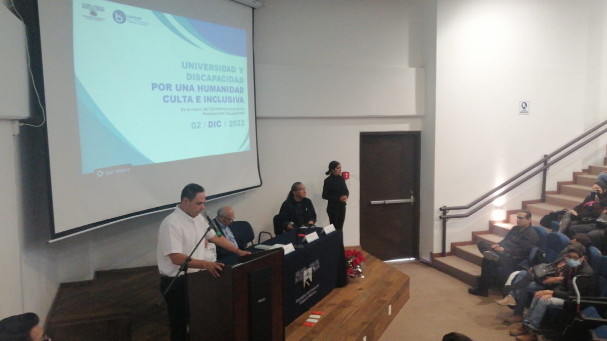 Realizan encuentro académico 'Universidad y discapacidad, por una humanidad culta e inclusiva' en UAEM