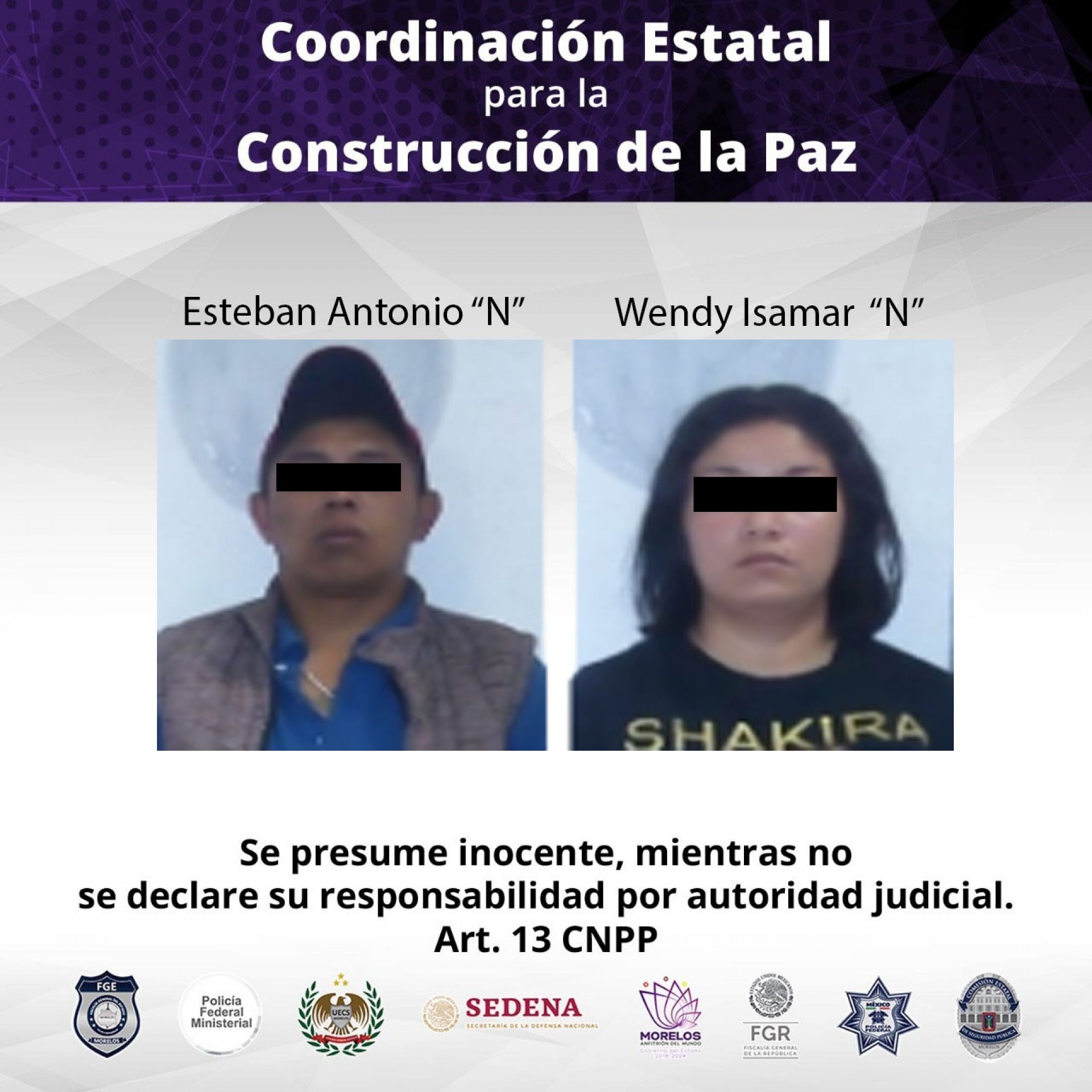 Detiene Policía Morelos a cuatro personas por delitos Contra la Salud en Yautepec
