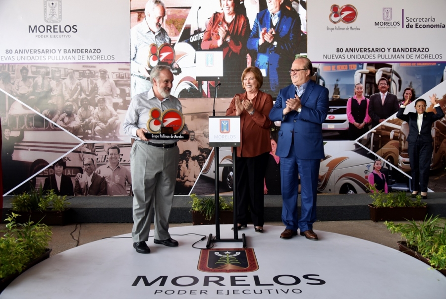 Celebra 80 años el Grupo Pullman de Morelos