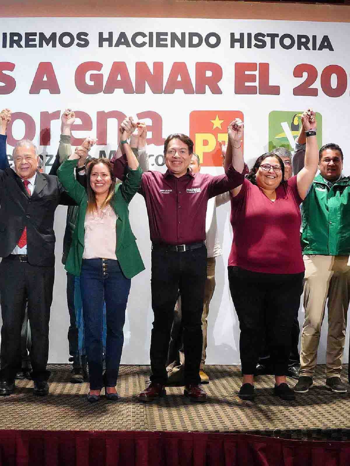 Preparan alianza Morena, Partido Verde y PT