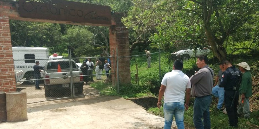 Hallan cadáver en un paraje, en Tepoztlán