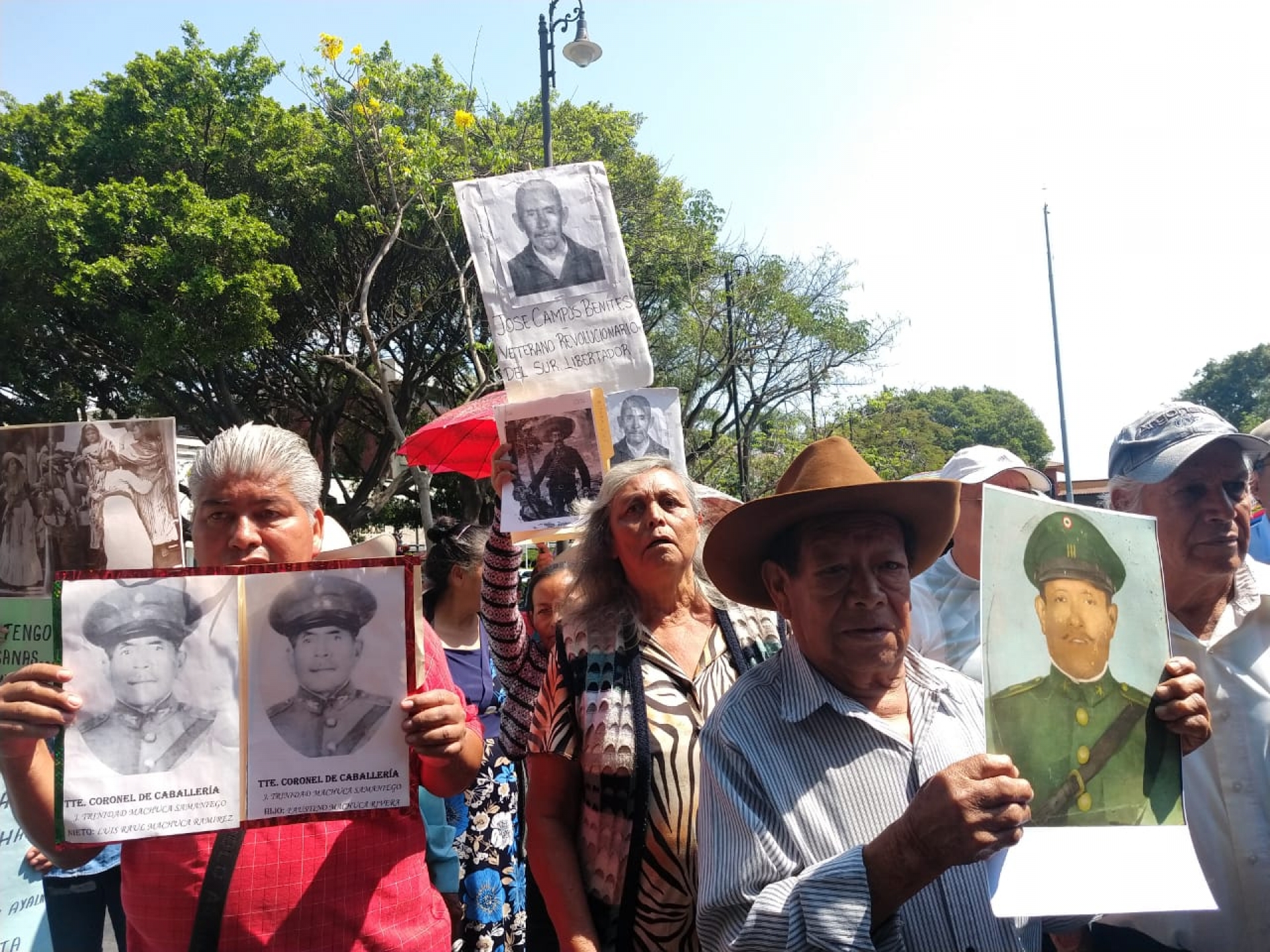 Exigen el pago de pensión para viudas de zapatistas