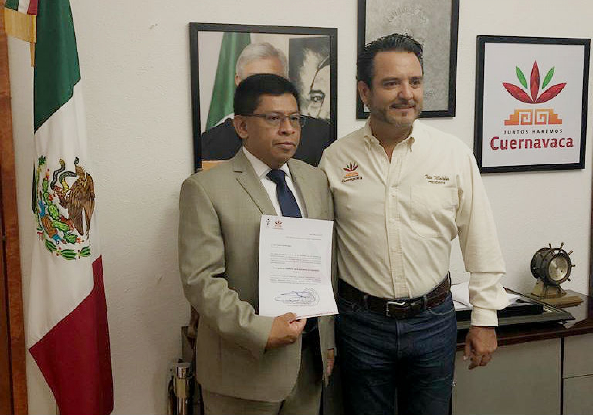 Juan David Juárez López, encargado de despacho de la SSP de Cuernavaca