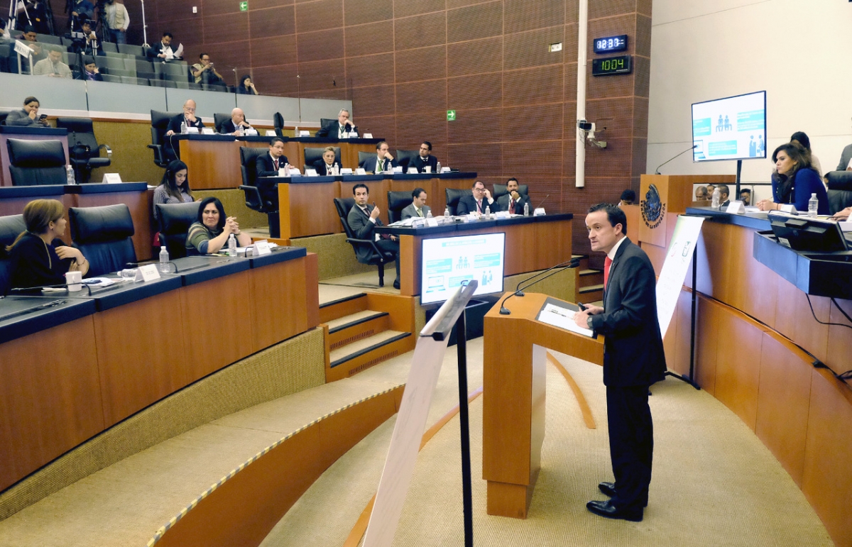 El IMSS presenta avances y retos al Senado
