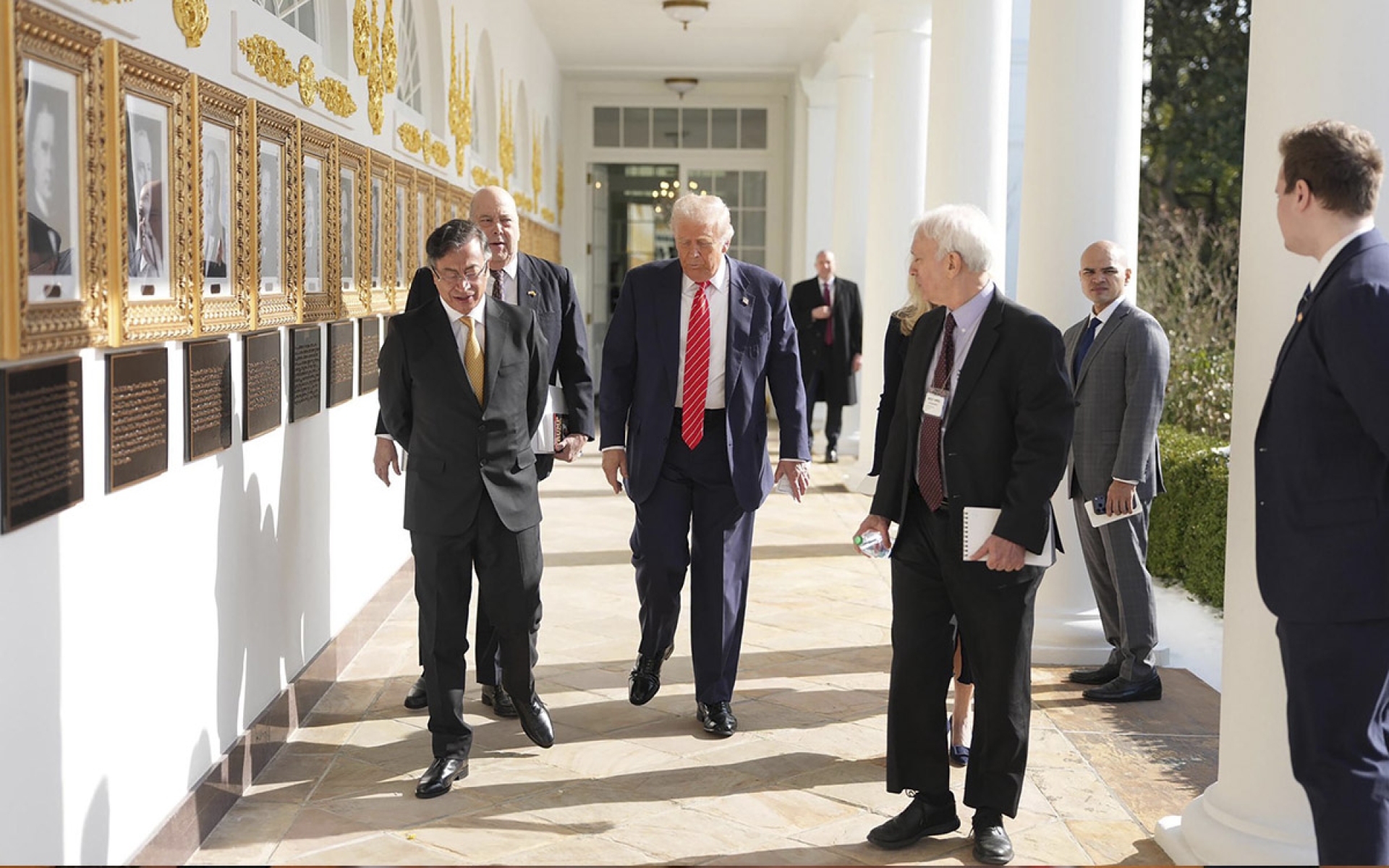 Trump y Petro dialogan sobre narcotráfico y cooperación bilateral en Casa Blanca