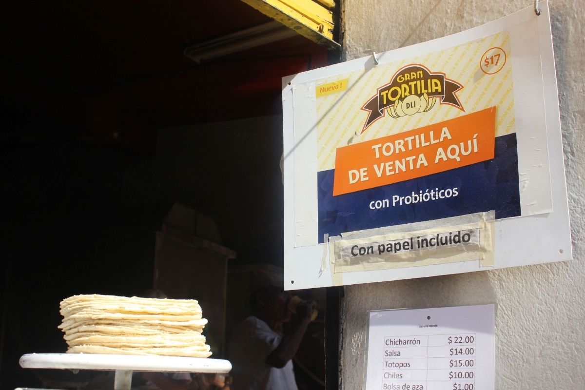 Advierten alza al precio de la tortilla en la zona sur
